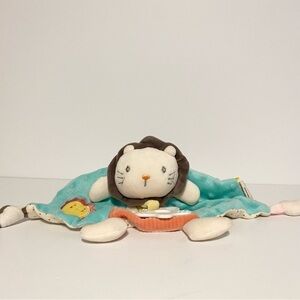 Ritoeasy Sports Lion Lovey Teether Security Toy Sensory Baby Soft